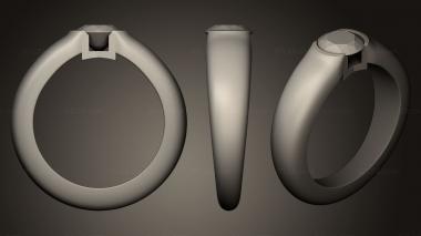 Jewelry rings ring 44 3d model